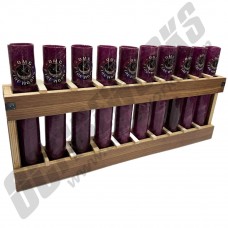 10 Shot Rack With 1.75" Fiberglass Mortar Tubes (Low Cost Shipping)